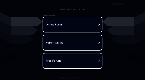 freezersforum.com