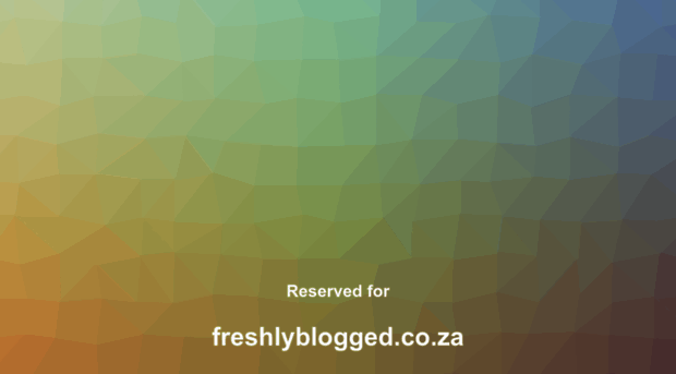 freshlyblogged.co.za