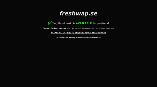 freshwap.se