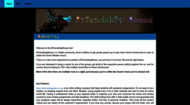 friendshipmoose.com