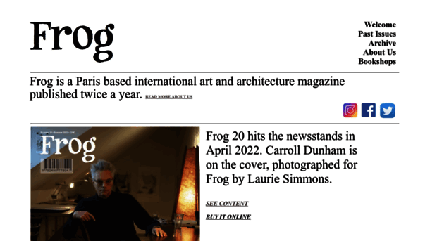 frogmagazine.net