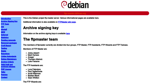ftp-master.debian.org