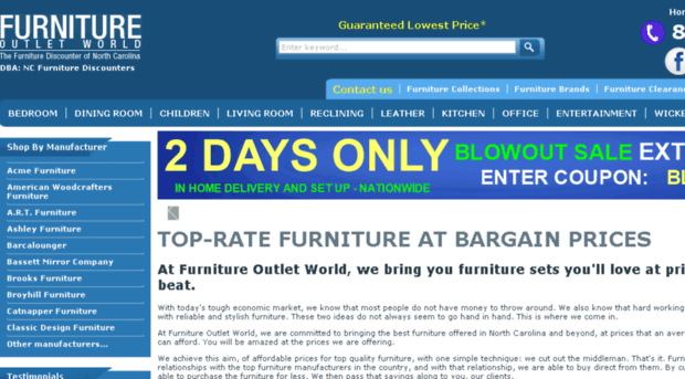 furnitureoutletworld.com