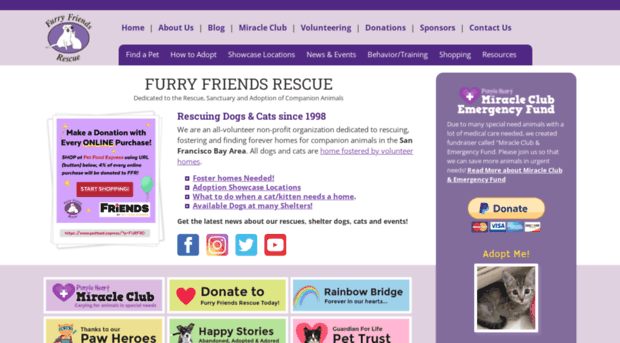 furryfriendsrescue.org