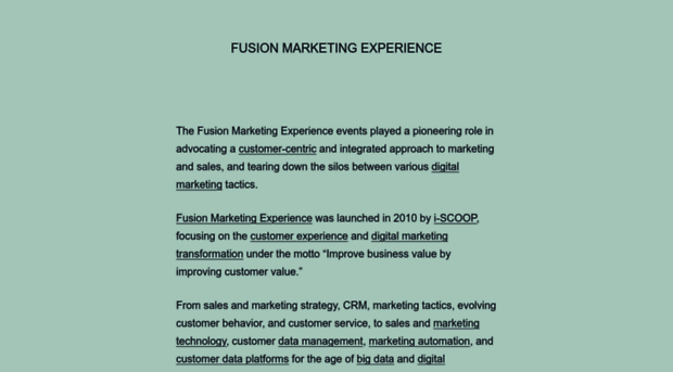 fusionmarketingexperience.com
