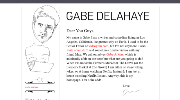 gabedelahaye.com