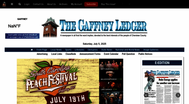 gaffneyledger.com