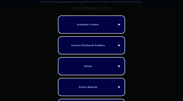galaxypadel.com