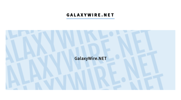 galaxywire.net