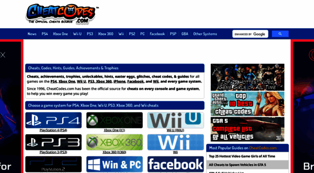 gameboy-cheats.cheatcodes.com