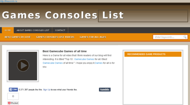 gamesconsoleslist.com