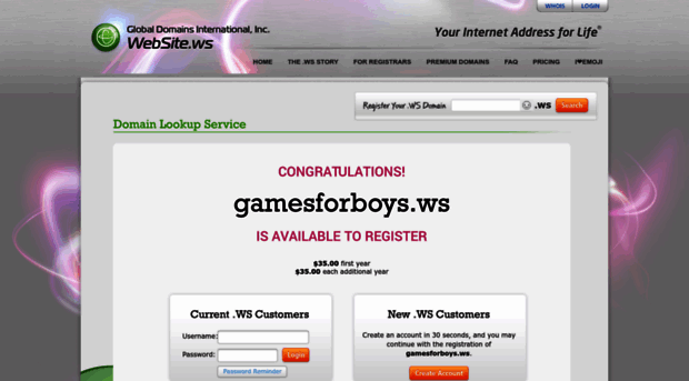 gamesforboys.ws