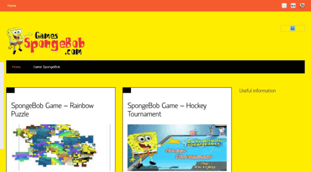 gamesspongebob.com