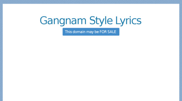 gangnamstylelyrics.com