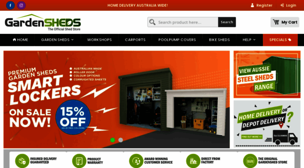 gardensheds.com.au