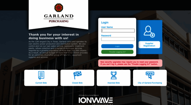 garlandtx.ionwave.net