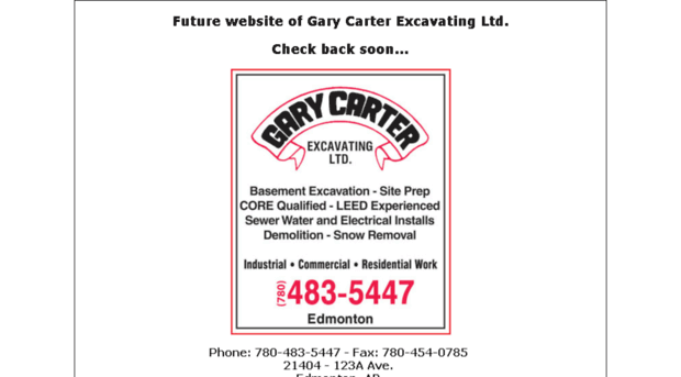 garycarterexcavating.ca