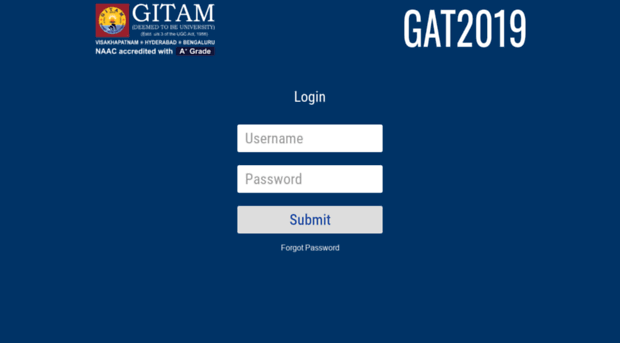gatadm.gitam.edu