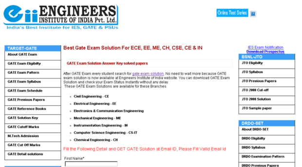 gate2014examsolution.engineersinstitute.com