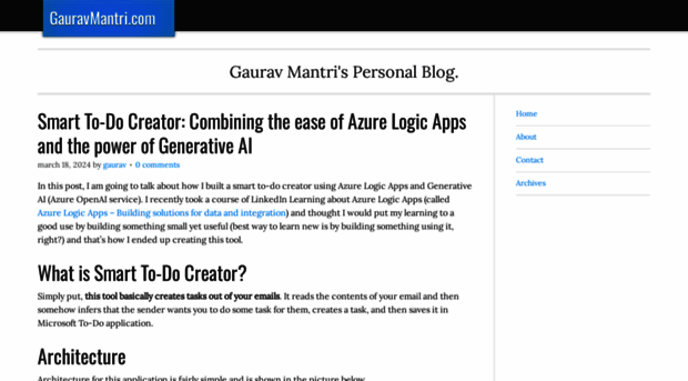 gauravmantri.com