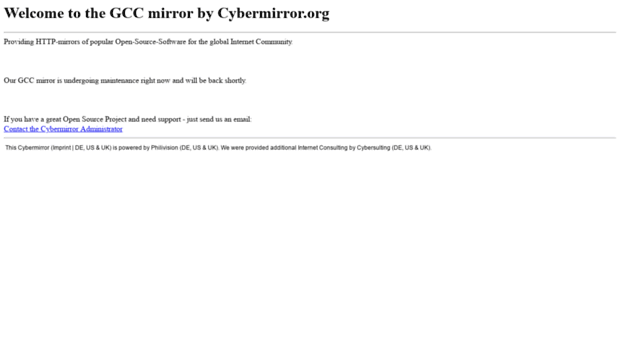 gcc.cybermirror.org