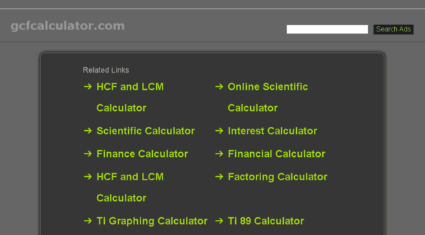 gcfcalculator.com