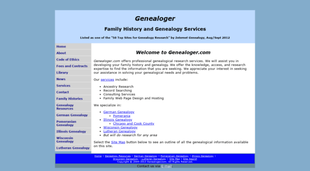 genealoger.com