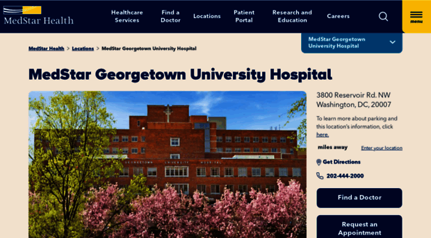 georgetownuniversityhospital.org