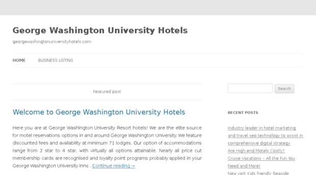 georgewashingtonuniversityhotels.com