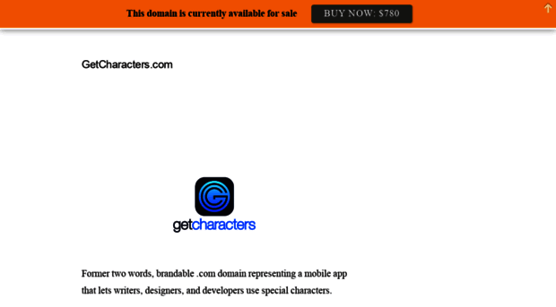 getcharacters.com
