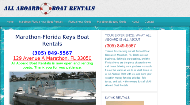 getmarathonboatrentals.com