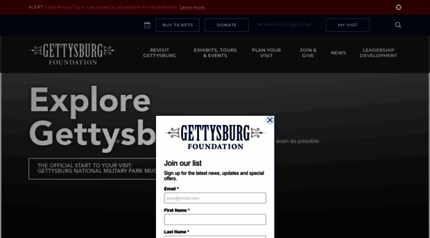 gettysburgfoundation.org