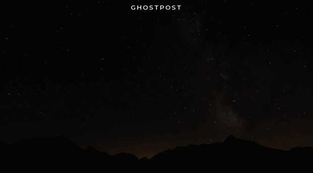 ghostpost.io