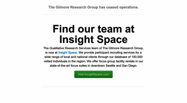 gilmore-research.com