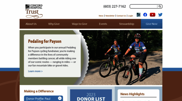 giveto.concordhospital.org