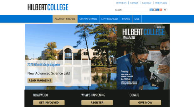 giving.hilbert.edu