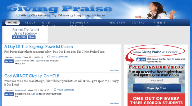 givingpraise.com