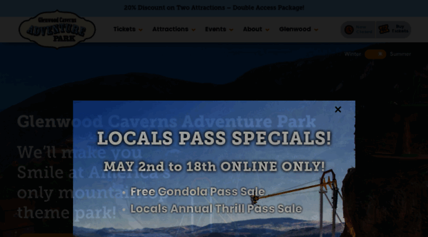 glenwoodcaverns.com