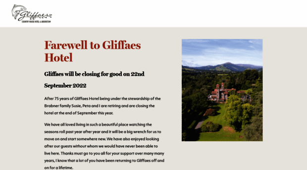 gliffaeshotel.com