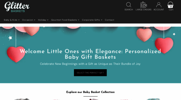 glittergiftbaskets.com