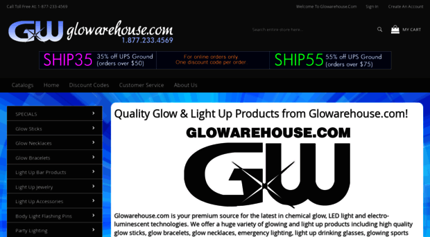glowarehouse.com