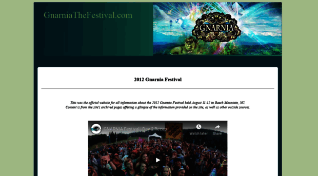 gnarniathefestival.com