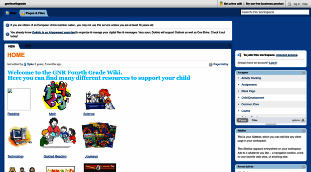 gnrfourthgrade.pbworks.com