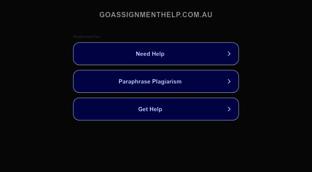 goassignmenthelp.com.au