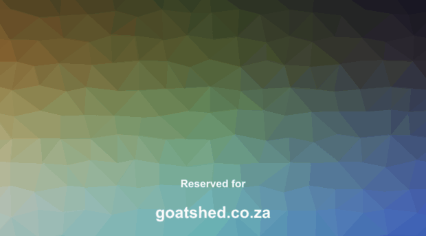 goatshed.co.za