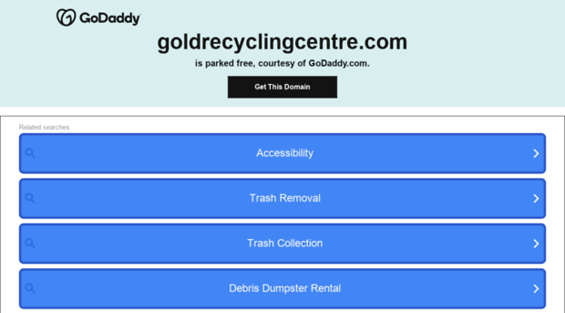 goldrecyclingcentre.com