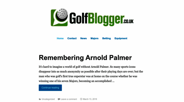 golfblogger.co.uk
