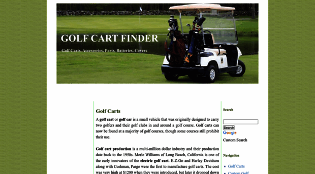 golfcartfinder.com