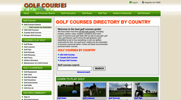 golfcoursesguide.org