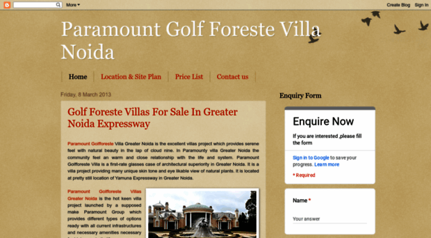 golfforestevilla.blogspot.in
